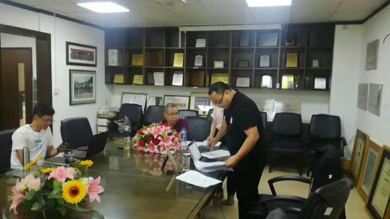 华兴画框(惠州）有限公司FSC-COC审核现场(图2)